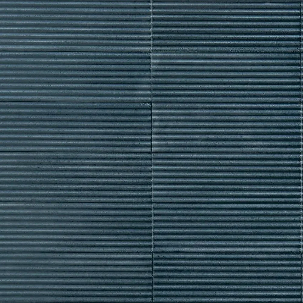 Керамогранітна плитка Marazzi, Rice Struttura Pleat 3D Blu 7.5x20, 12.5 мм (M96L)
