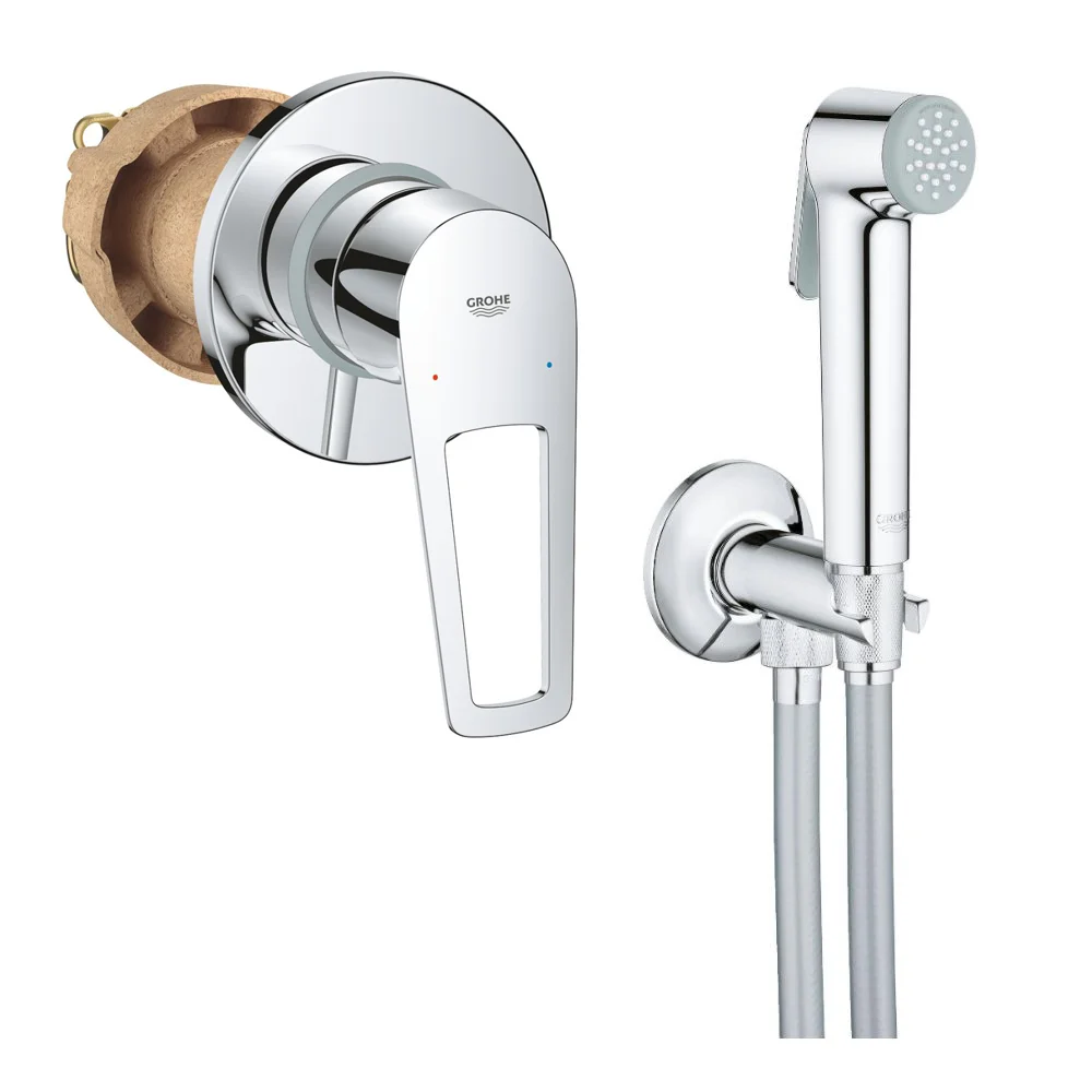 Комплект гігієнічного душу Grohe BauLoop з Tempesta-F, хром (UA2904200B)
