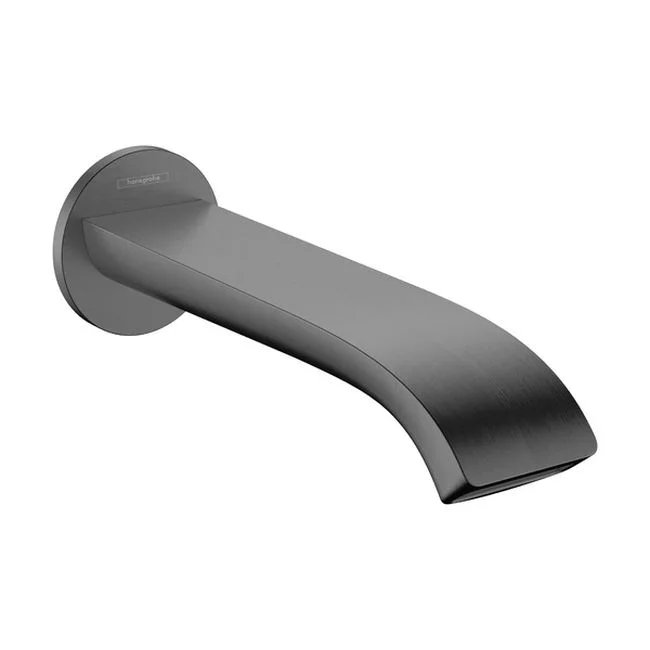 Вилив Hansgrohe Vivenis на ванну, виступ 202 мм, Brushed Black Chrome (75410340)