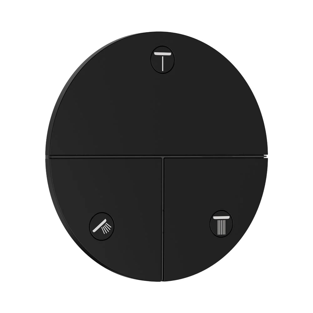 Перемикач Hansgrohe ShowerSelect Comfort S на 3 функції, Matt Black (15558670)