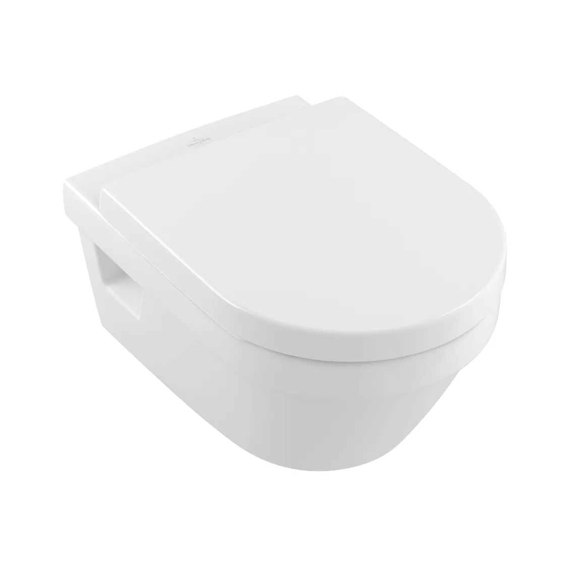 Унітаз підвісний Villeroy & Boch Architectura Directflush без обідка з кришкою Soft Closing (5684HR01)