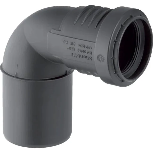 Відвід Geberit Silent-PP переходний 87.5°: d=40мм, d1=50мм (390.225.14.1)