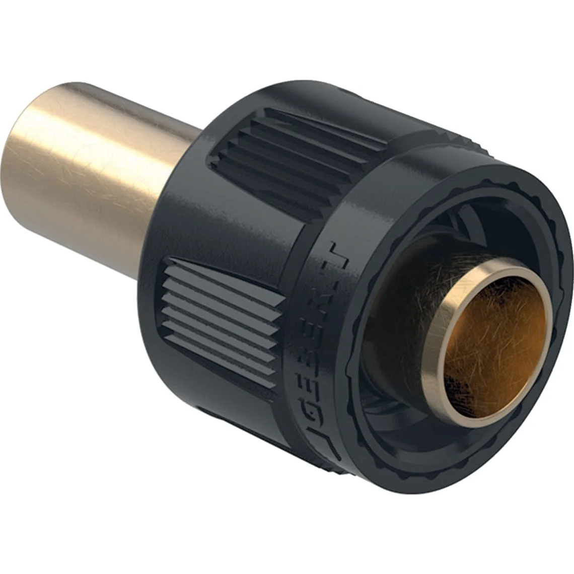 Перехідник Geberit Mapress з MasterFix та гладким кінцем: CC499K, d=15 мм, RpMF=1/2 дюйма (61112)