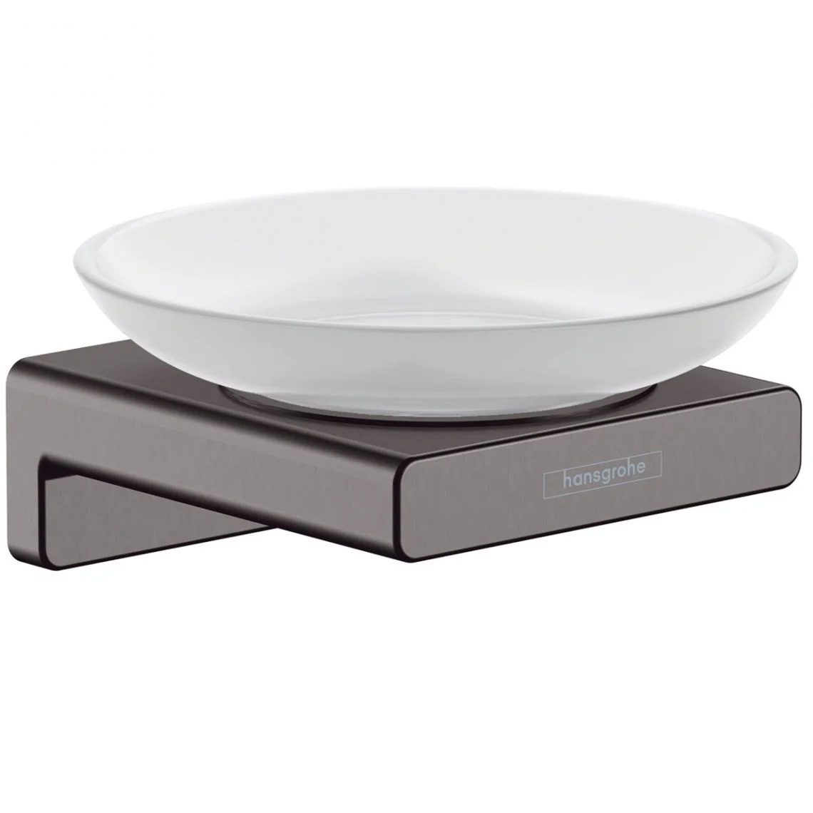 Мильниця підвісна Hansgrohe AddStoris, Brushed Black (41746340)