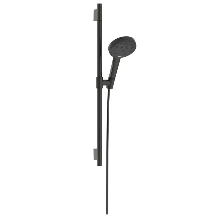 Душовий набір Hansgrohe Raindance Alive Select S 3Jet EcoSmart 65 см S, Brushed Black Chrome (24602340)