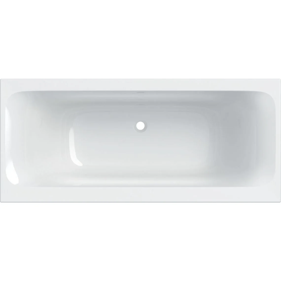 Ванна акрилова Geberit Tawa, slim rim, Duo, з ніжками L=170см, B=75см, білий (554.123.01.1)