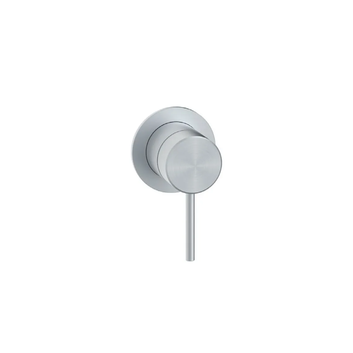 Змішувач для душу Paffoni Light, без перемикача, Steel (INOX010AC)