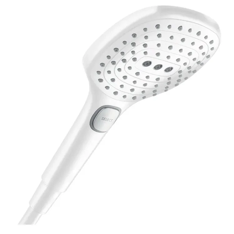 Ручний душ Hansgrohe Raindance Select E PowderRain 120 3jet P EcoSmart, Matt White (28728700)