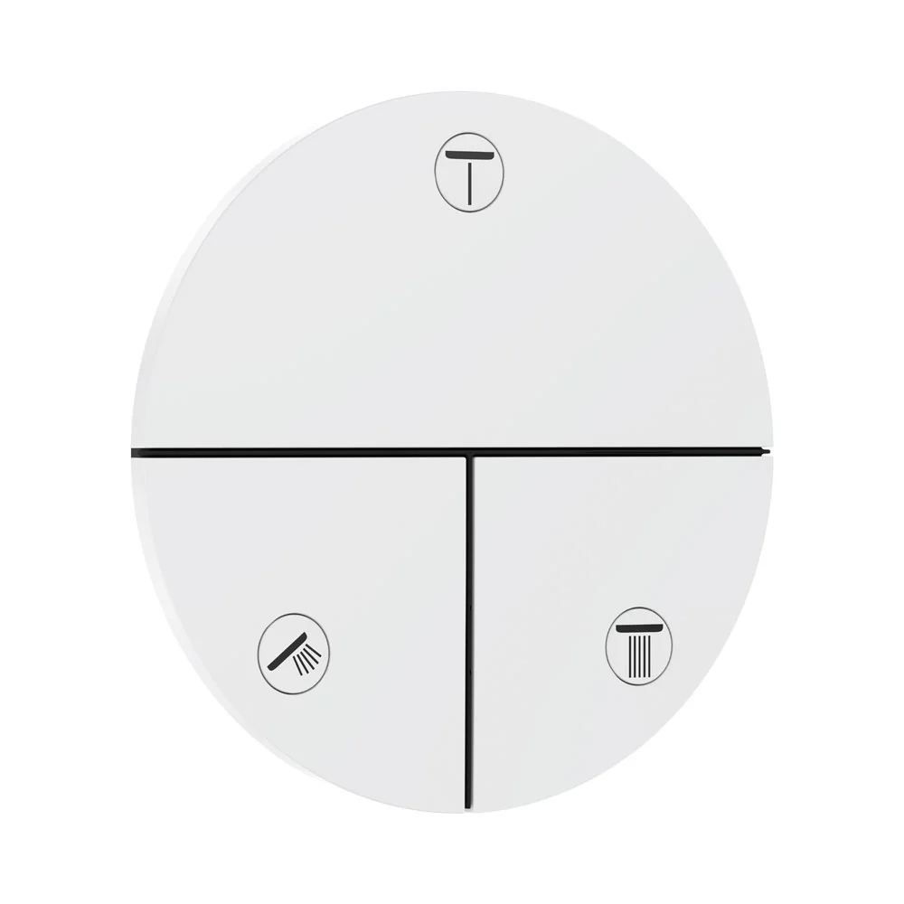 Перемикач Hansgrohe ShowerSelect Comfort S на 3 функції, Matt White (15558700)