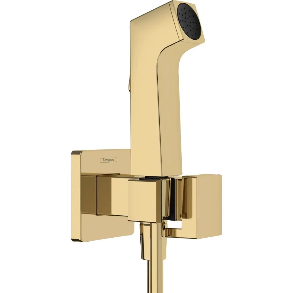Комплект гігієнічного душу Hansgrohe E EcoSmart+ на холодну воду, Polished Gold Optic (29231990)