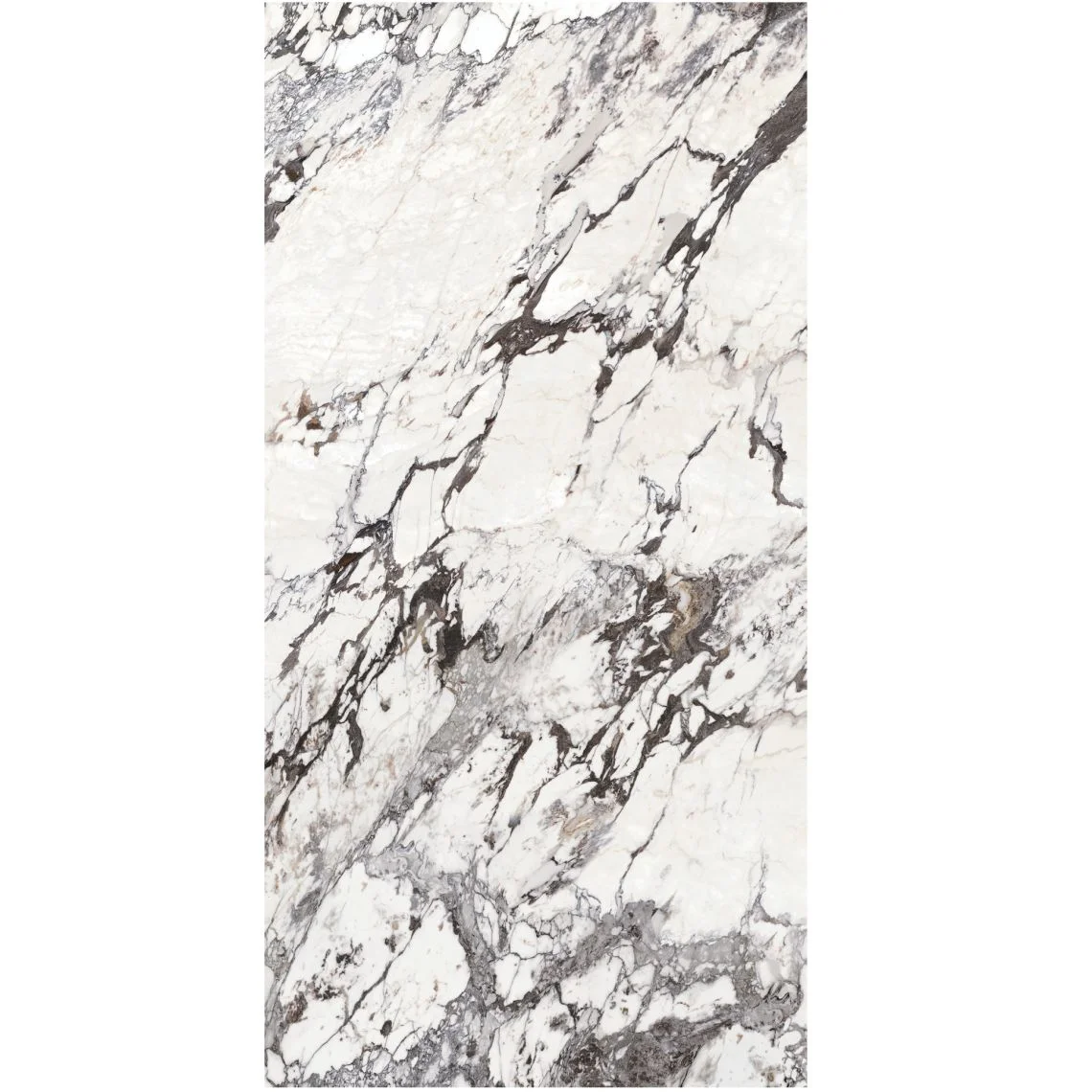 Керамогранітна плита для стільниць Marazzi, Grande Marble Look Capraia Satin B with mesh 162х324 Rt. 12 мм (KM2P)