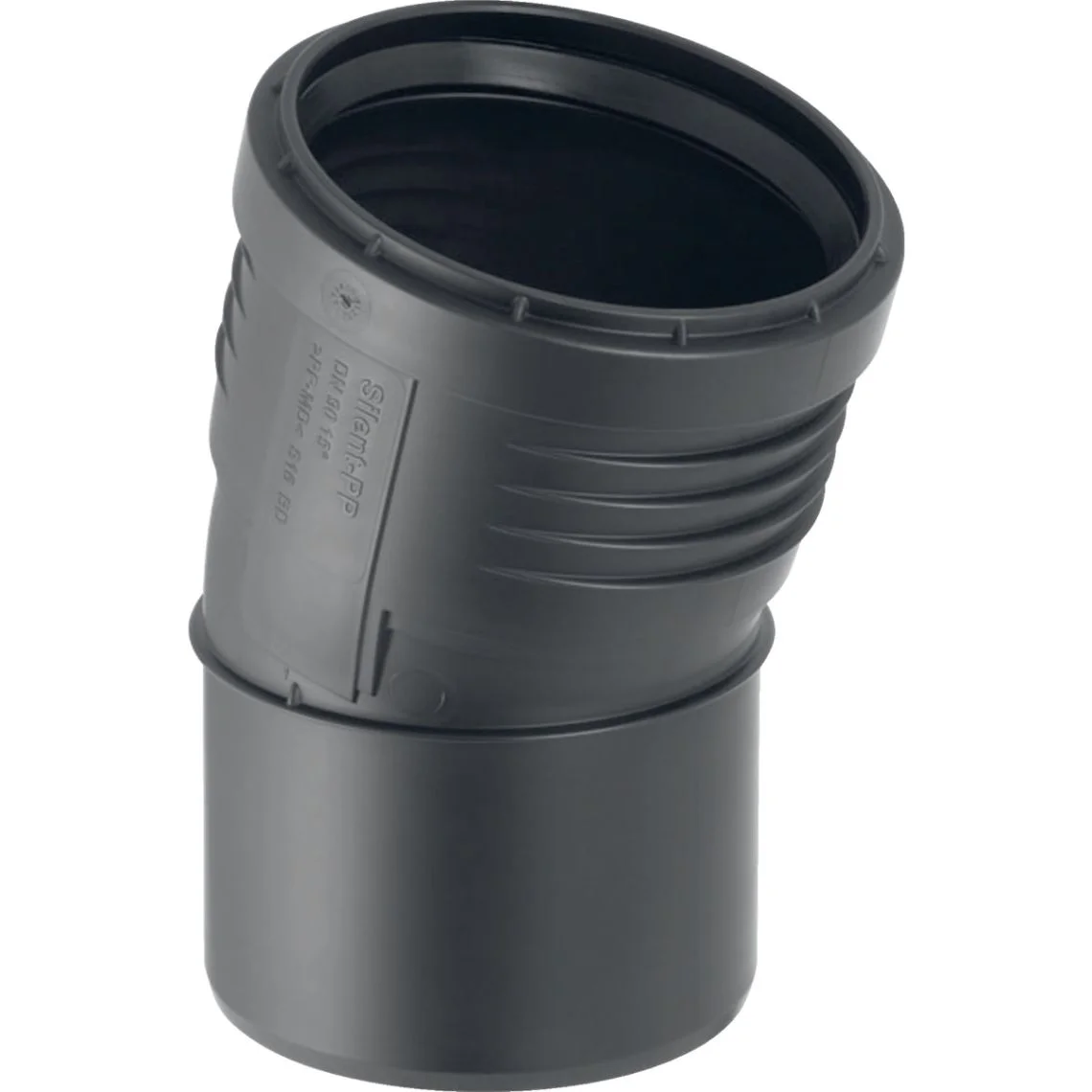 Відведення Geberit Silent-PP: 15°, d=160мм (390.720.14.1)