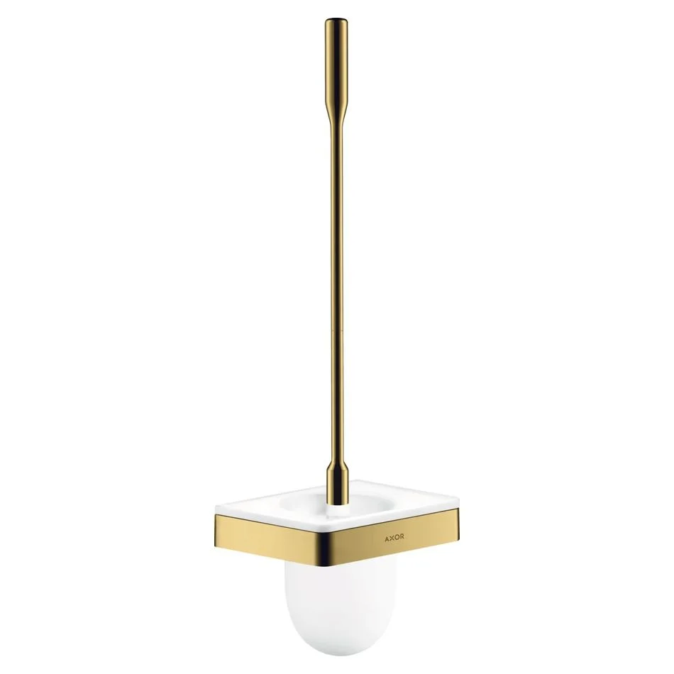 Щітка для унітазу настінна AXOR Universal, Polished Gold Optic (42835990)