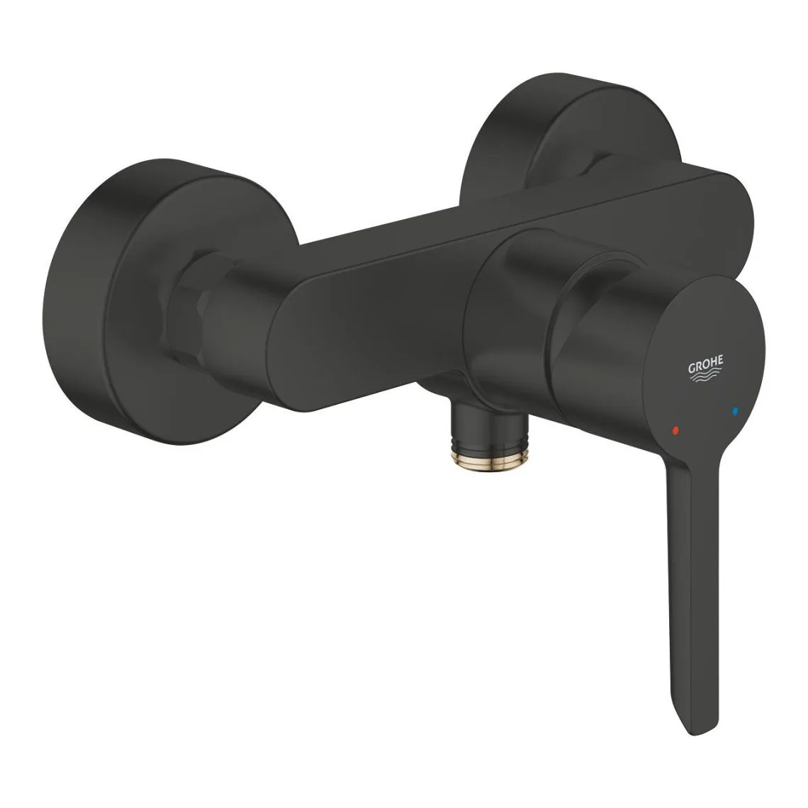 Змішувач для душу Grohe Ozanne, чорний матовий (1097962430)