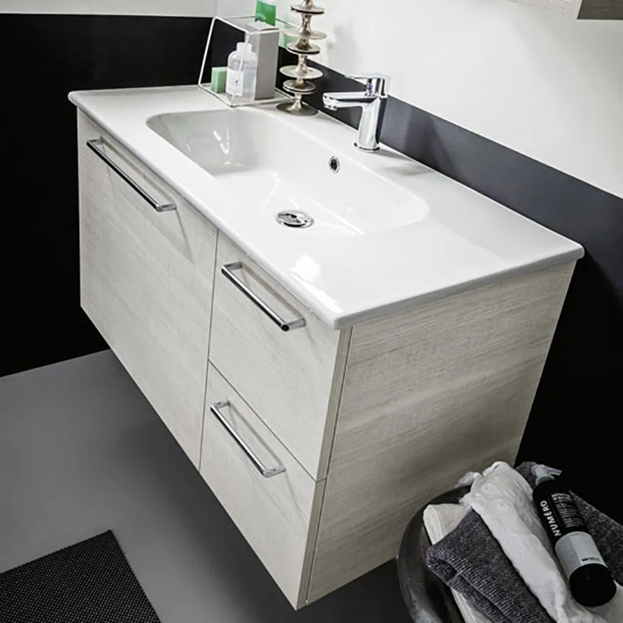 Умивальник накладний Arbi Thin 91x46x2 см, білий MINERALGUSS (A149)