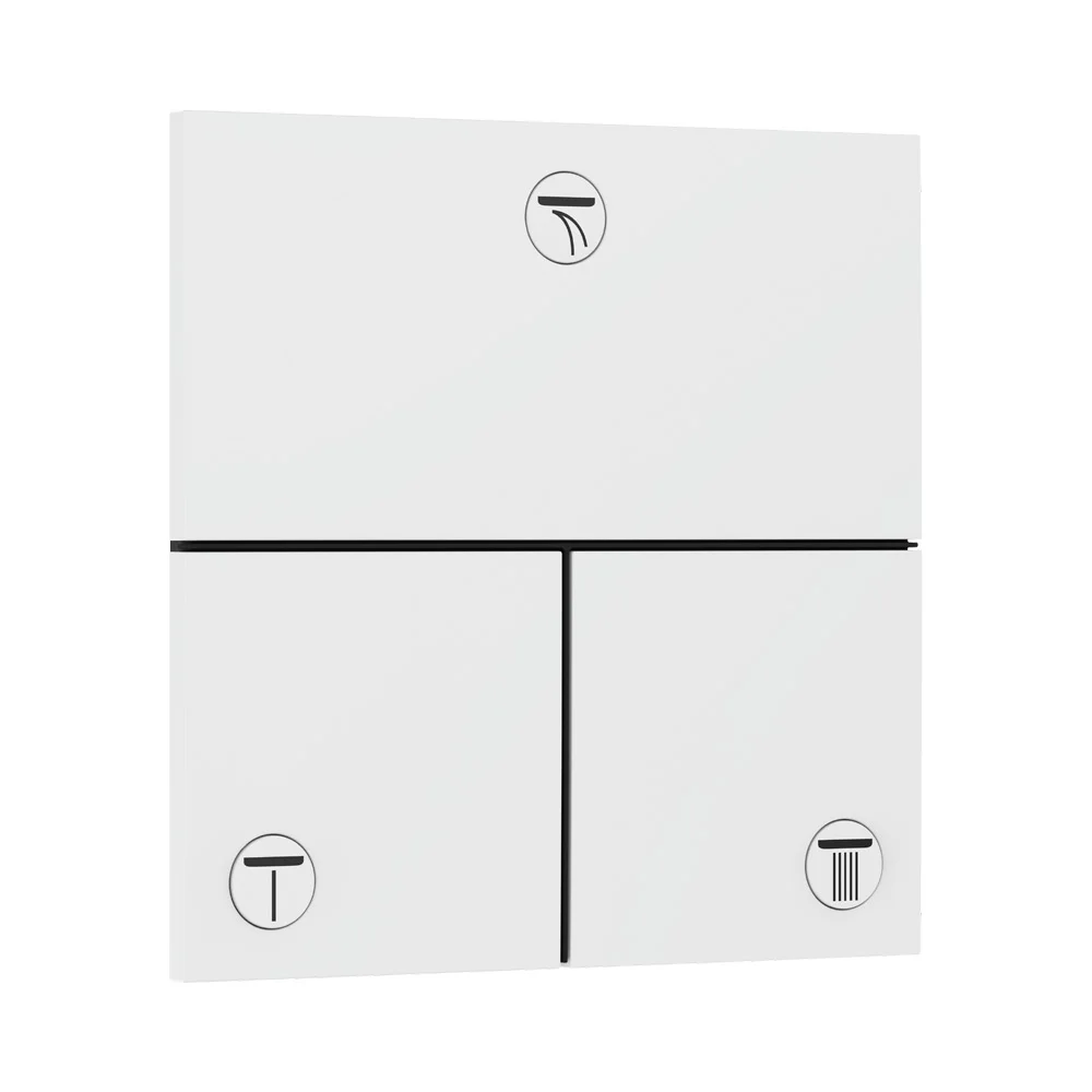 Перемикач Hansgrohe ShowerSelect Comfort E на 3 функції, Matt White (15573700)