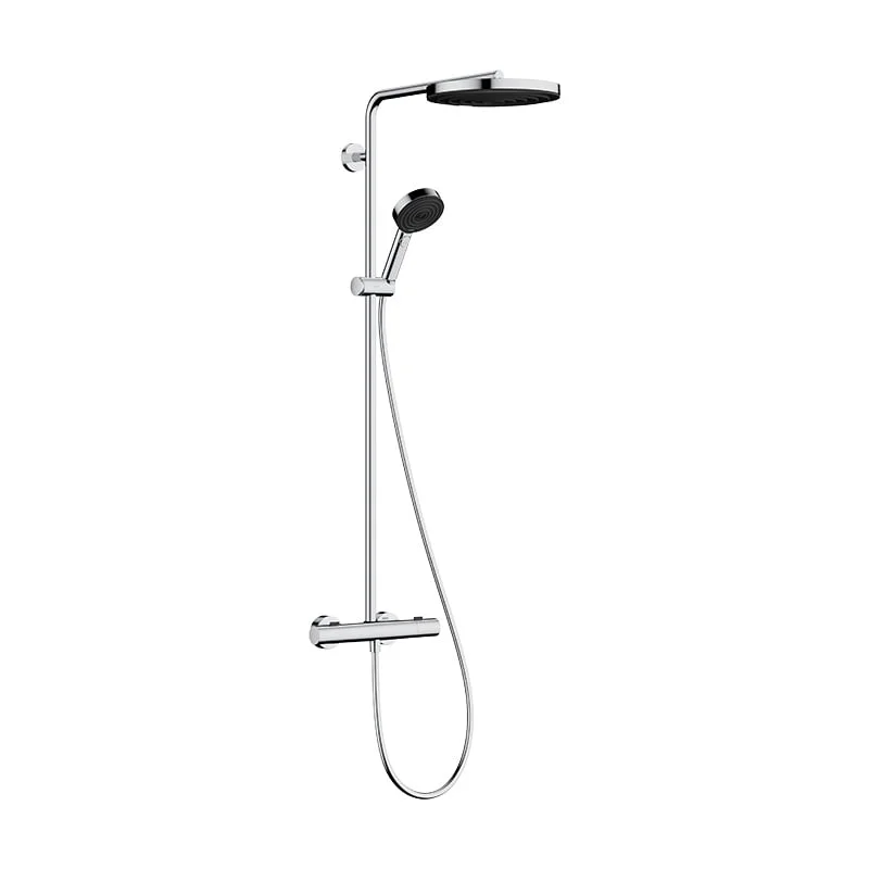 Душова система Hansgrohe Pulsify S Puro Showerpipe 260 1jet EcoSmart з Ecostat Fine, Chrome (24237000)