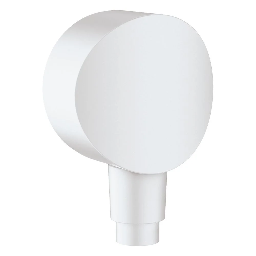 Шлангове підключення Hansgrohe FixFit S зі зворотним клапаном, Matt White (26453700)