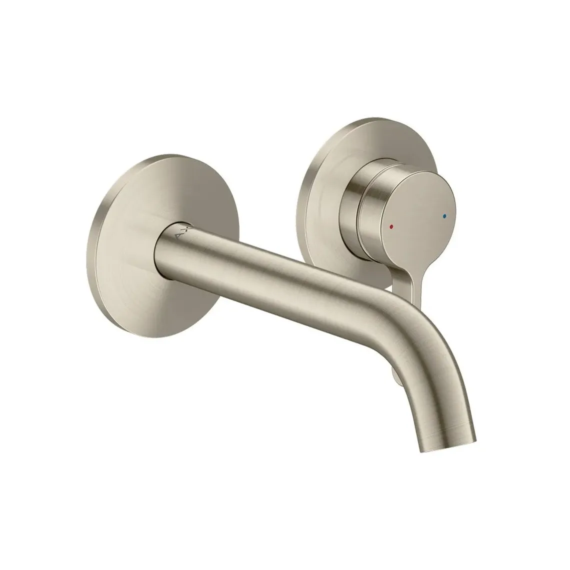 Змішувач для умивальника Axor One 160 зі стіни, Brushed Nickel (48170820)
