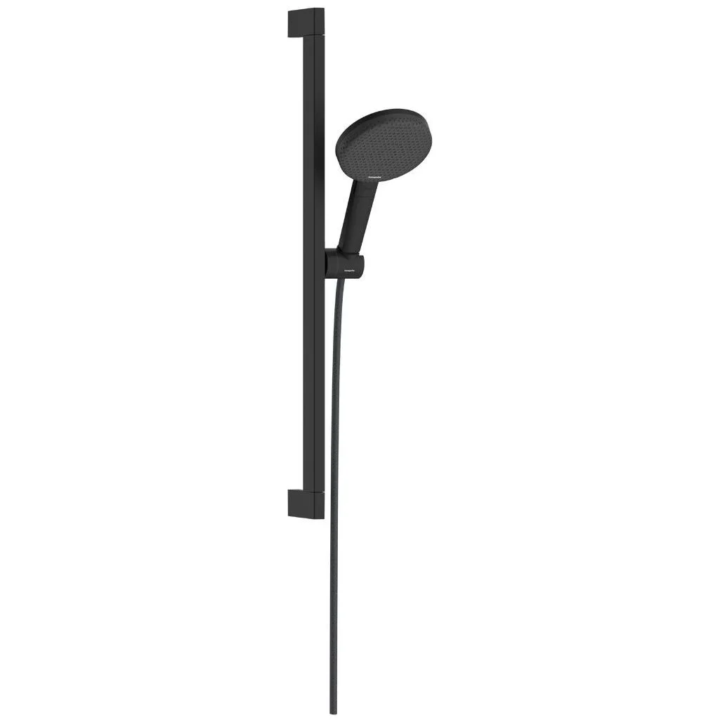 Душовий набір Hansgrohe Raindance Alive Select S 3Jet EcoSmart 65 см E, Matt Black (24600670)