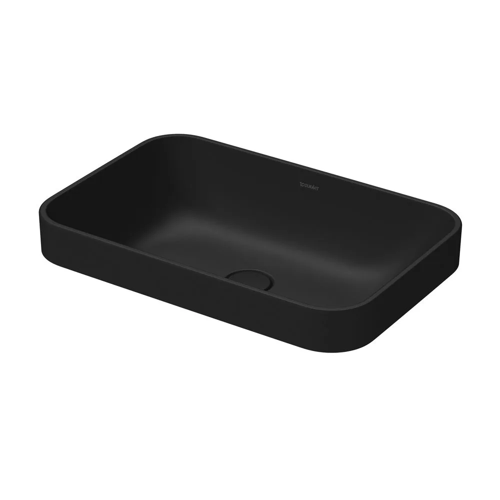 Умивальник на стільницю Duravit Happy D.2 Plus 60х40 см, чорний (2359601300)