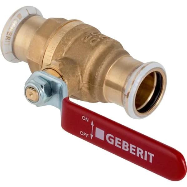 Кульовий кран Geberit Mapress, NPW, з рукояткою d 35 (94926)