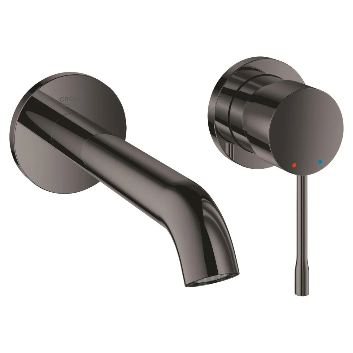 Змішувач для умивальника Grohe Essence M-Size, зовнішня частина, hard graphite (29192A01)