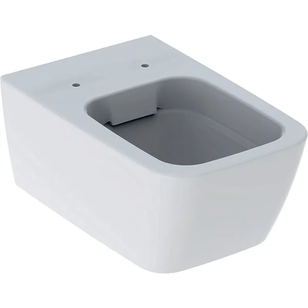 Унітаз підвісний лійчастий Geberit iCon Square Rimfree, білий (201950000)