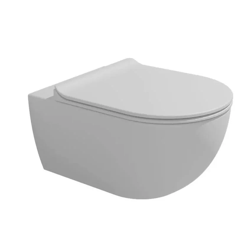Підвісний унітаз з кришкою Flaminia App sistema Goclean, білий матовий (AP118G-LAT-MILKY-WHITE_APCW10LAT)