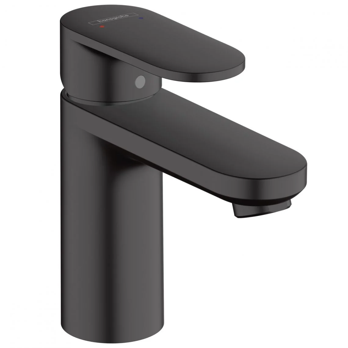 Змішувач для умивальника Hansgrohe Vernis Blend 100 з донним клапаном pop-up, Matt Black (71551670)