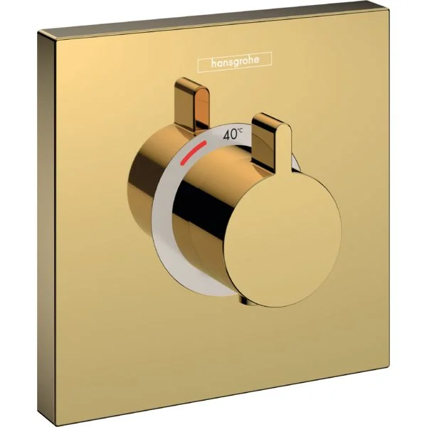 Термостат прихованого монтажу Hansgrohe ShowerSelect Highflow, Polished Gold Optic (15760990)