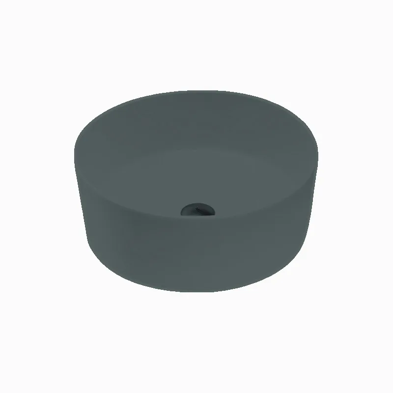Умивальник на стільницю Nic Design Ovvio 42х16 см, Cemento matt (001451047)