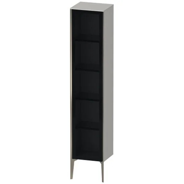 Пенал Duravit XViu 400x360x1770 мм, Black Matt/White Super Matt (XV1375RB284)
