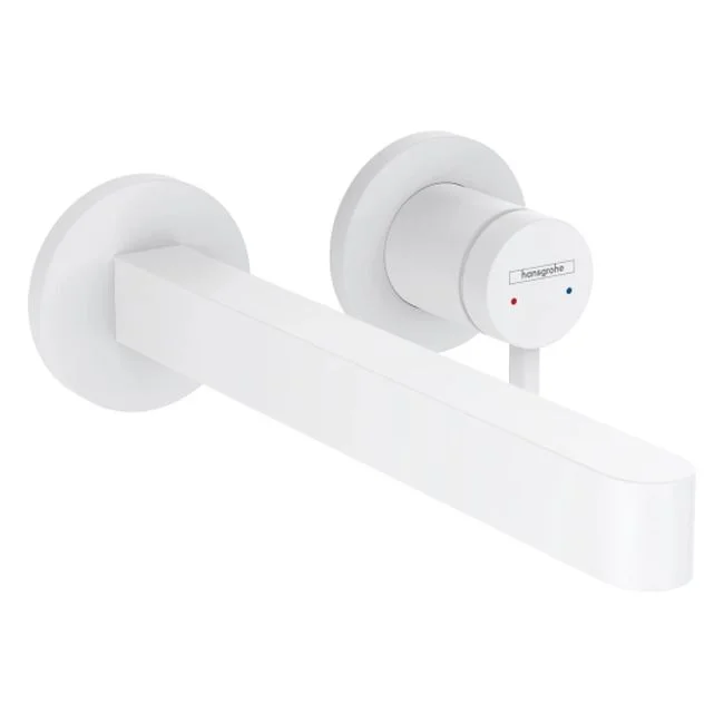 Змішувач для раковини Hansgrohe Finoris, білий матовий (76050700)