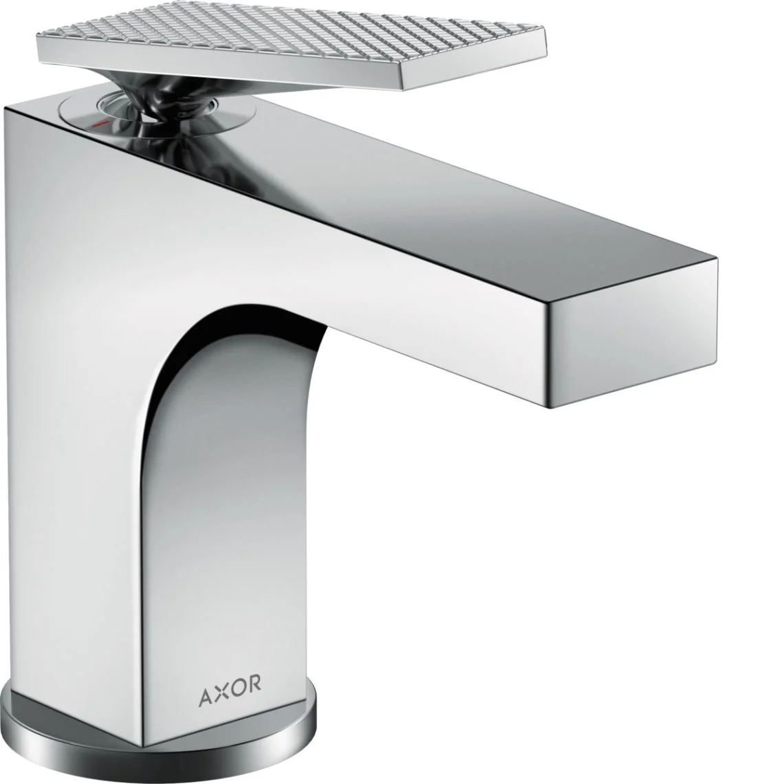 Змішувач для умивальника AXOR Citterio 90 Lever rhombic cut pop-up, Chrome (39001000)