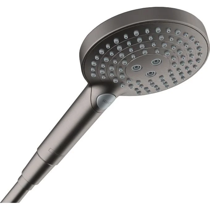 Ручний душ Hansgrohe Raindance Select S PowderRain 120 3jet P, Brushed Black Chrome (26014340)