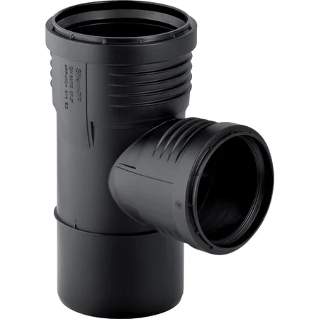 Трійник Geberit Silent-PP 87.5°: d=110мм, d1=40мм (390.547.14.1)