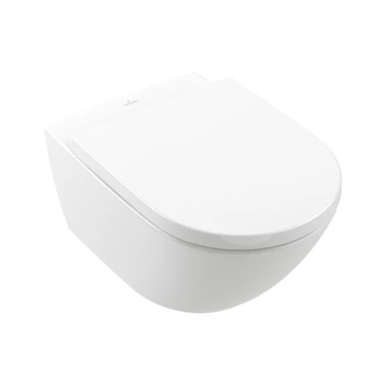 Унітаз з кришкою Villeroy & Boch Subway 3.0 White Alpin, (4670TS01)