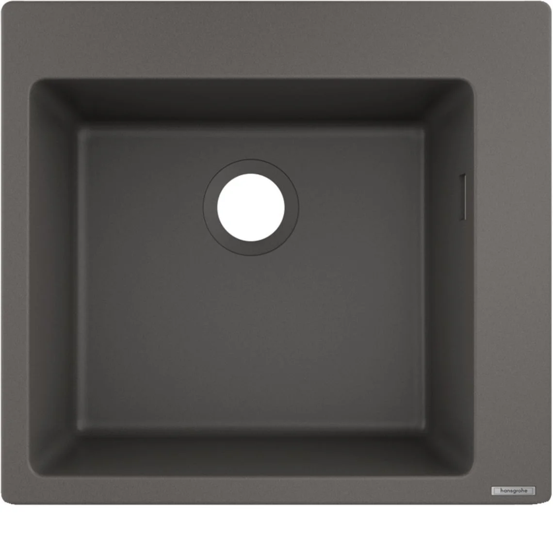 Кухонна мийка Hansgrohe S510-F450 560х510, Stonegrey (43312290)