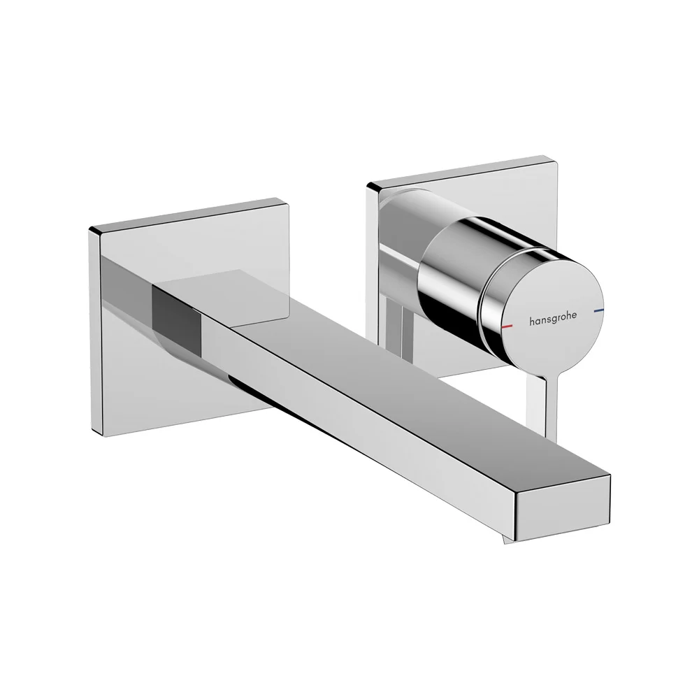 Змішувач Hansgrohe Tecturis E 225 для умивальника зі стіни, Chrome (73051000)