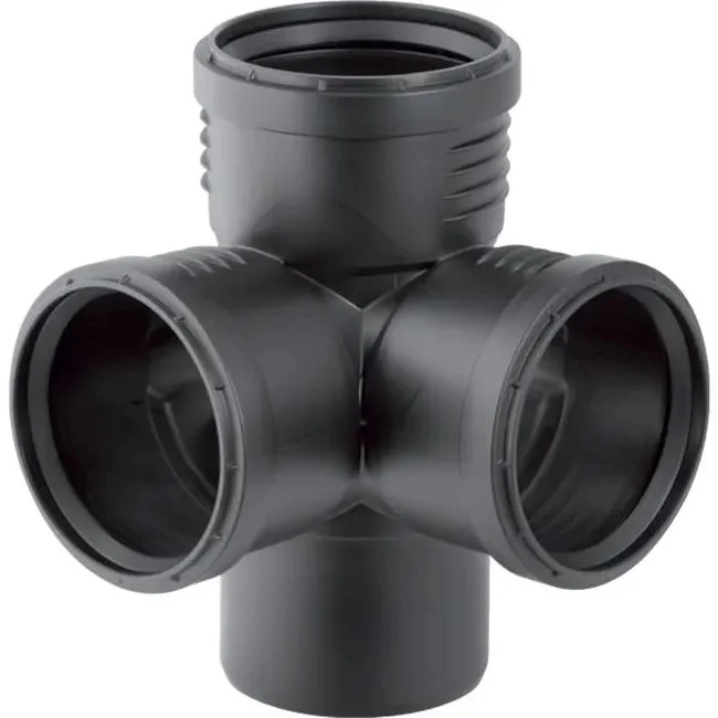 Хрестовина двоплощинна 87.5° Geberit Silent-PP d=125/110/110 (390.662.14.1)