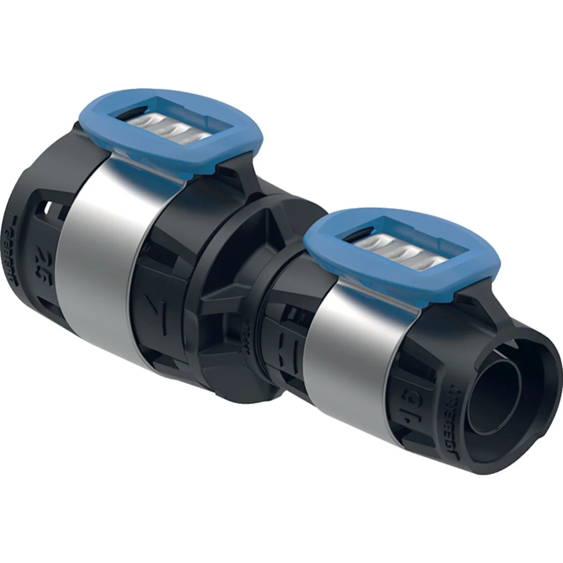 Перехідник Geberit FlowFit: d=25мм, d1=16мм, матеріал=PPSU (620.032.00.1)