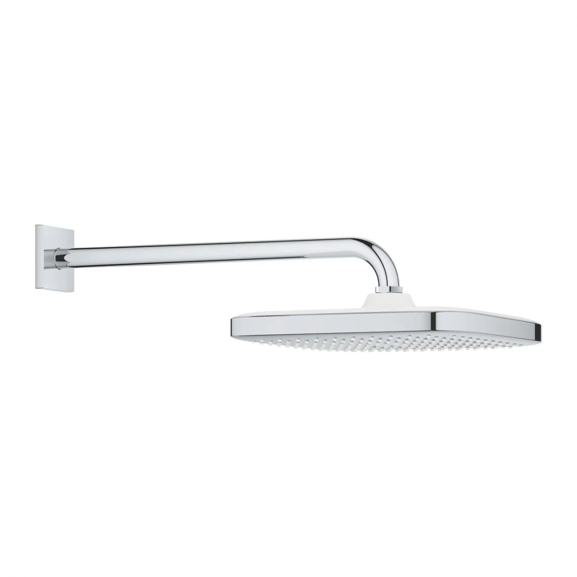 Верхній душ з кронштейном Grohe Tempesta Cosmopolitan 250 Cube з EcoJoy, хром (26687000)