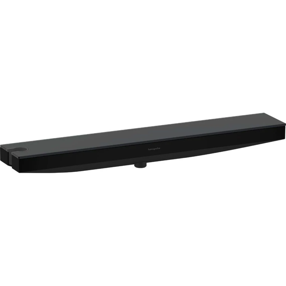 Шлангове підключення Hansgrohe Porter 500 Rainfinity з поличкою L, Matt Black (26843670)