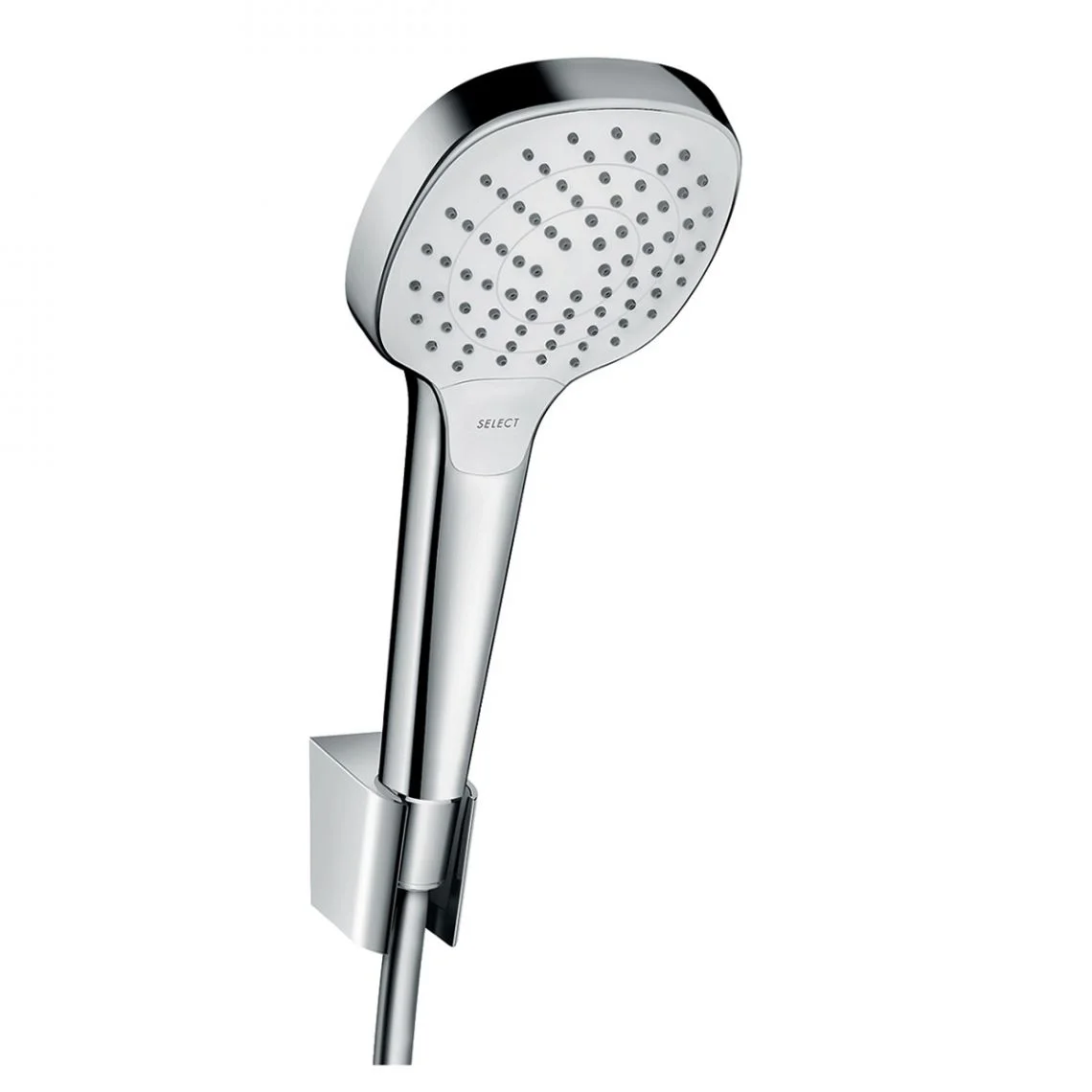 Душовий набір Hansgrohe Croma Select E Vario 125, білий / хром (26425400)