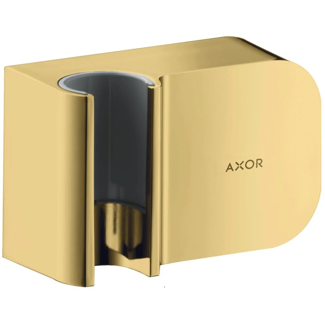 Шланговое під'єднання AXOR Fixfit Porter One з власником, polished gold optic (45723990)