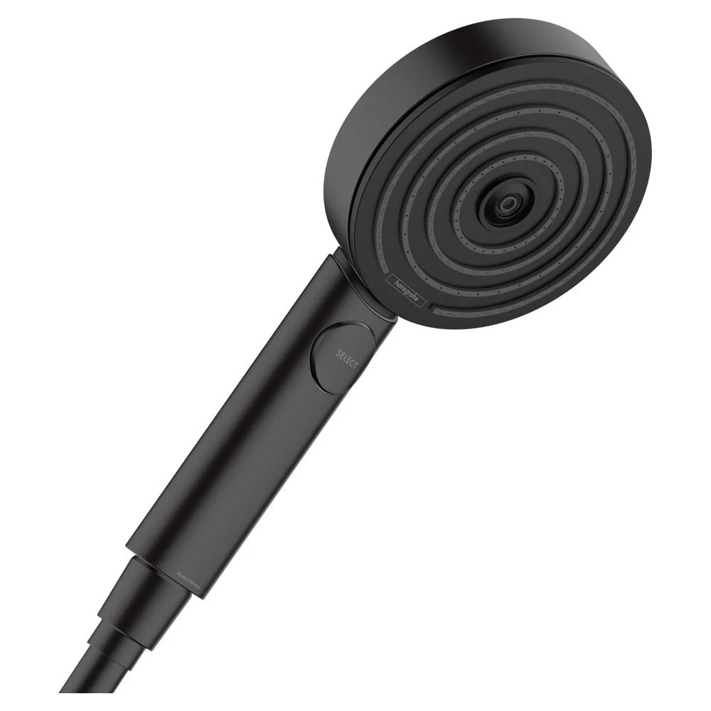 Ручний душ Hansgrohe Pulsify Select Relaxation 105 3jet, чорний матовий (24110670)