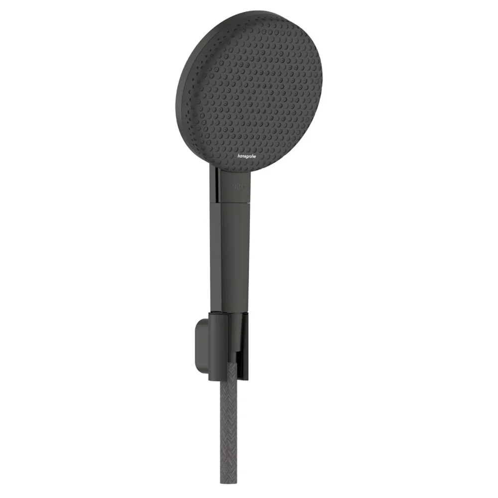 Душовий набір Hansgrohe Raindance Alive Select S 3Jet EcoSmart Porter 1.60 см, Brushed Black Chrome (24611340)