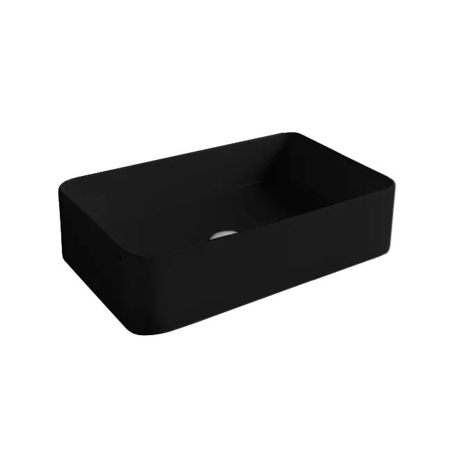 Умивальник на стільницю Nic Design Semplice 55х36х14 см, Antracite матовий (001481013)