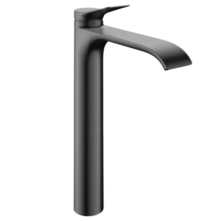 Змішувач для умивальника Hansgrohe Vivenis 250 CoolStart, без зливного комплекту, Brushed Black Chrome (75045340)